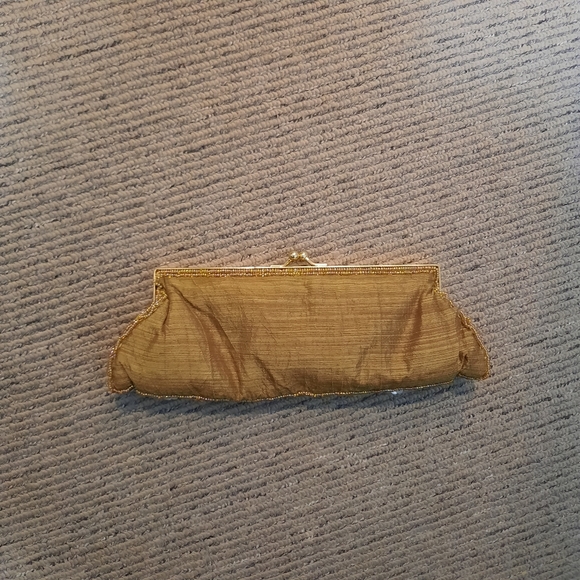 Clutch with sequins in gold silver brown pink - Picture 2 of 6